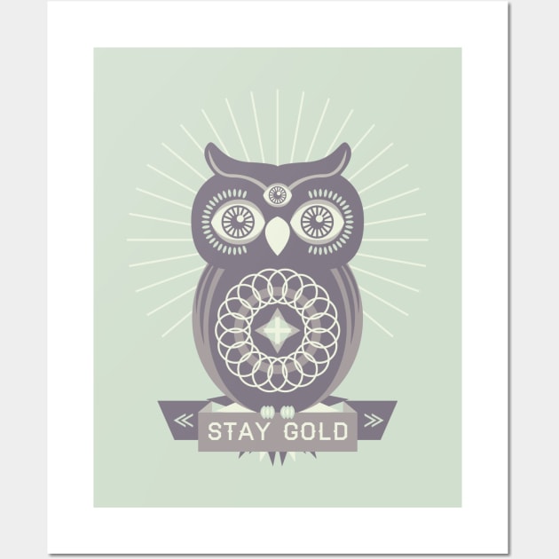 Stay Gold Wall Art by shaylayy